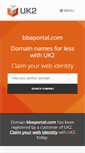Mobile Screenshot of bbaportal.com